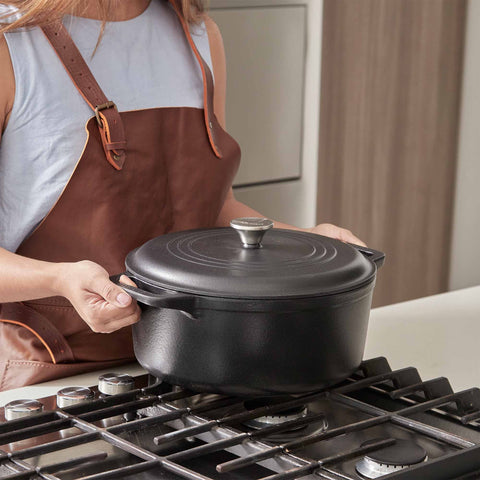 Olla dutch oven 6,6 L – hierro fundido esmaltado
