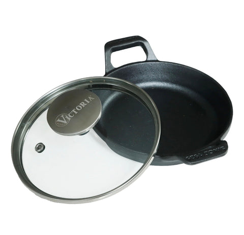 Mini Cazuela 14 Cm Con Tapa Vidrio Esmaltada
