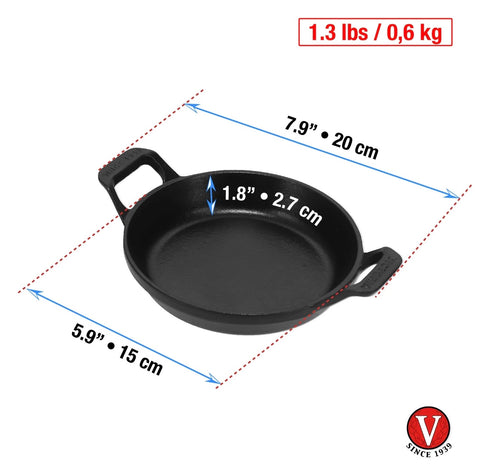 Mini Cazuela 14 Cm Con Tapa Vidrio Esmaltada