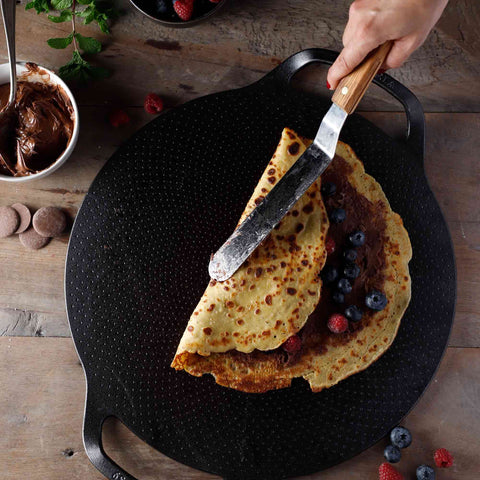 Plancha para pizza 38 cm – hierro fundido esmaltado
