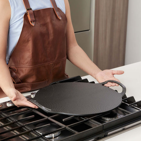 Plancha para pizza 38 cm – hierro fundido esmaltado