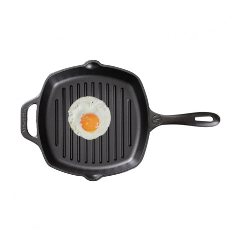 Sartén de Hierro fundido Para Asar Grill 25 Cm X 25 Cm