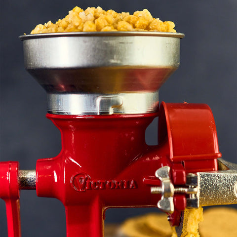 Molino manual de granos – hierro fundido rojo