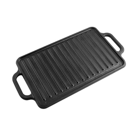 Plancha reversible 33 × 21 cm – hierro fundido esmaltado
