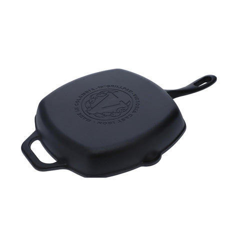Sartén de Hierro fundido Para Asar Grill 25 Cm X 25 Cm