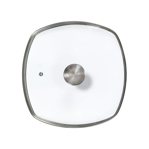 Tapa 25 × 25 cm – vidrio templado